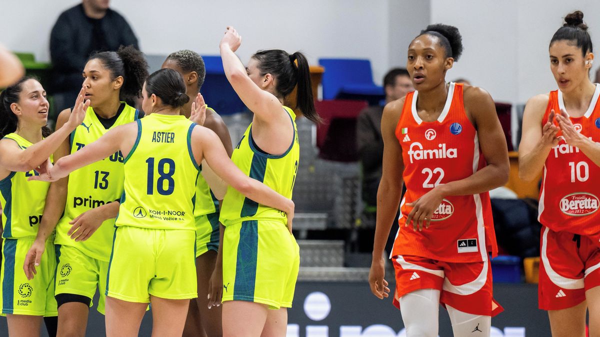 Basketbalistky USK Praha slaví postup do play off Evropské ligy